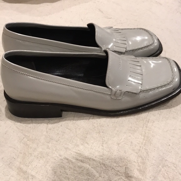 Vintage Prada Fringed Loafers Size 36 1/2 with Dust Bags and Cloth - Picture 7 of 16